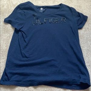 Tommy navy blue shirt